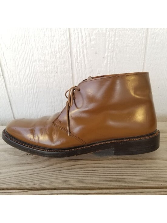VTG Bostonian Classics Mens Calfskin Leather Silhouette Chukka Boot 11 26222 USA main image 5